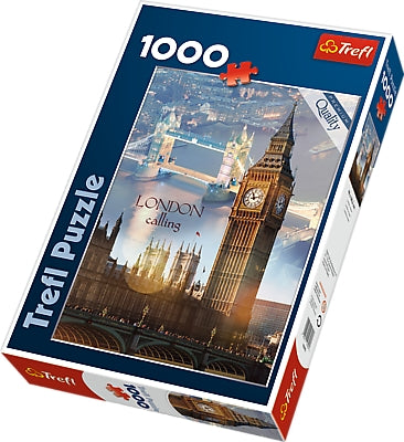 Puzzle Trefl Londýn 1000 dílků