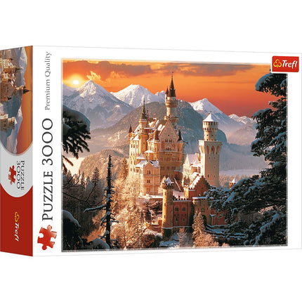 Puzzle Trefl zámek Neuschwanstein 3000 dílků