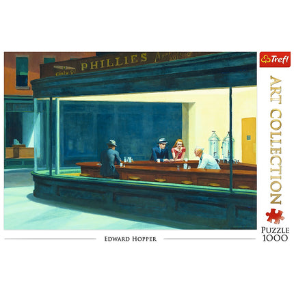 Trefl Puzzle Nighthawks, 1000 Teile
