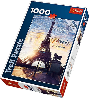 Puzzle Trefl Paříž 1000 dílků