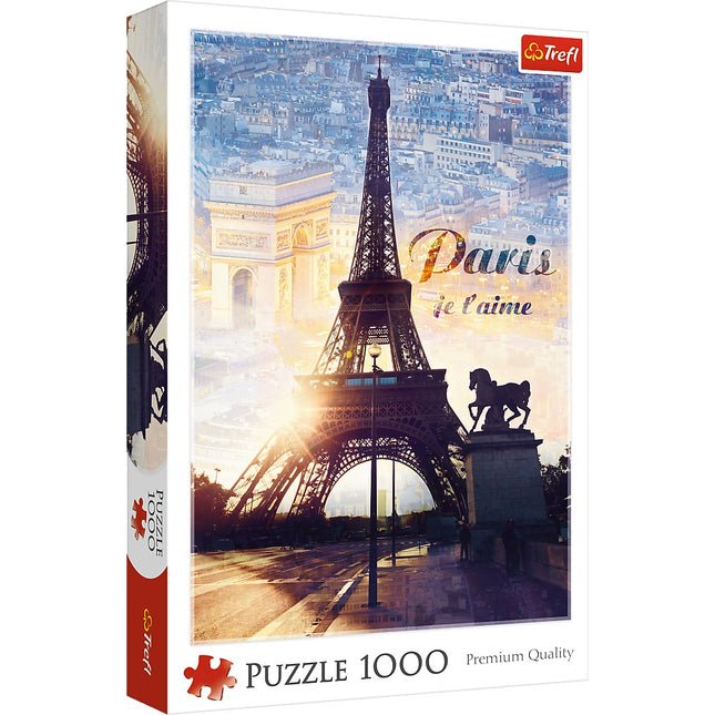 Puzzle Trefl Paříž 1000 dílků