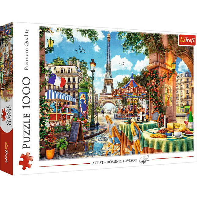 Puzzle Trefl pařížské ráno 1000 dílků