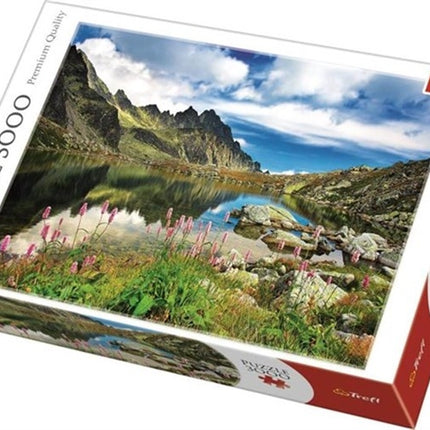 Puzzle Trefl pleso v Tatrách 3000 dílků