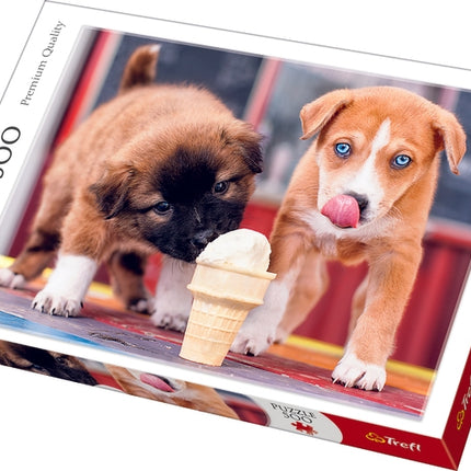 Puzzle Trefl štěňata 500 dílků