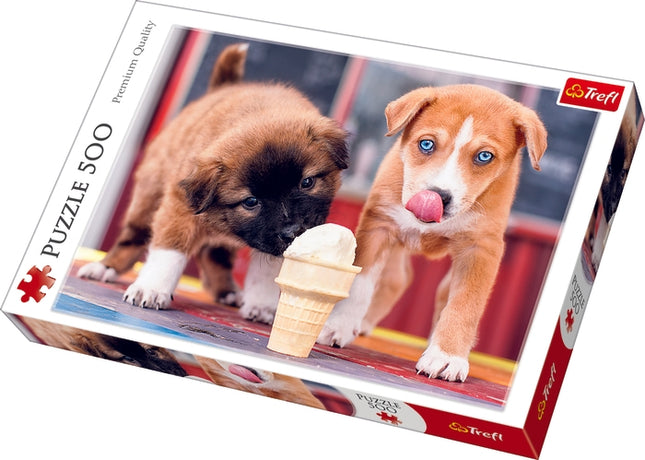 Puzzle Trefl štěňata 500 dílků