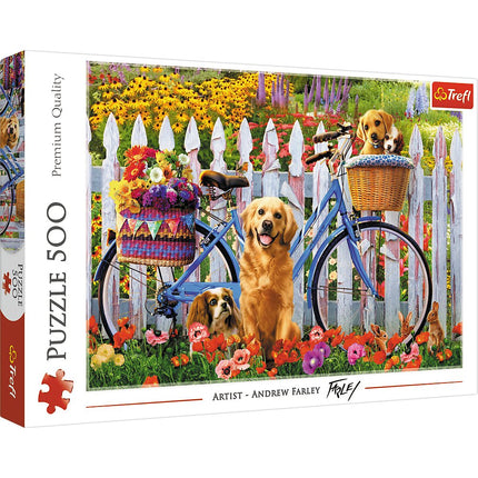 Puzzle Trefl štěňata 500 dílků