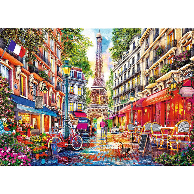 Puzzle Trefl sada evropská hlavní města 2x500 dílků