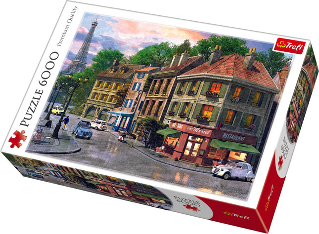Puzzle Trefl pařížská ulice 6000 dílků