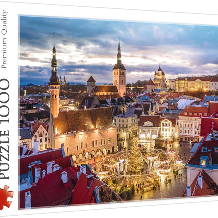 Puzzle Trefl radniční náměstí v Tallinnu 1000 dílků