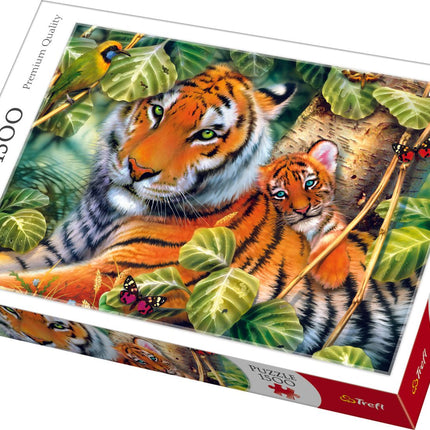 Puzzle Trefl tygři 1500 dílků