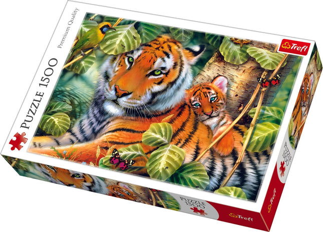 Puzzle Trefl tygři 1500 dílků