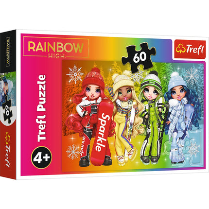 Puzzle Trefl Rainbow High 60 dílků