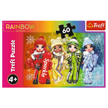 Puzzle Trefl Rainbow High 60 dílků