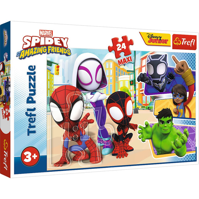 Maxi puzzle Trefl Spider-Man Spidey 24 dílků