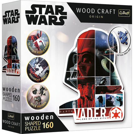 Dřevěné puzzle Trefl Star Wars Darth Vader 160 dílků