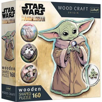 Trefl Star Wars Holzpuzzle Mandalorian 160 Teile