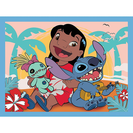 Puzzle Trefl Stitch sada 30+48+M24