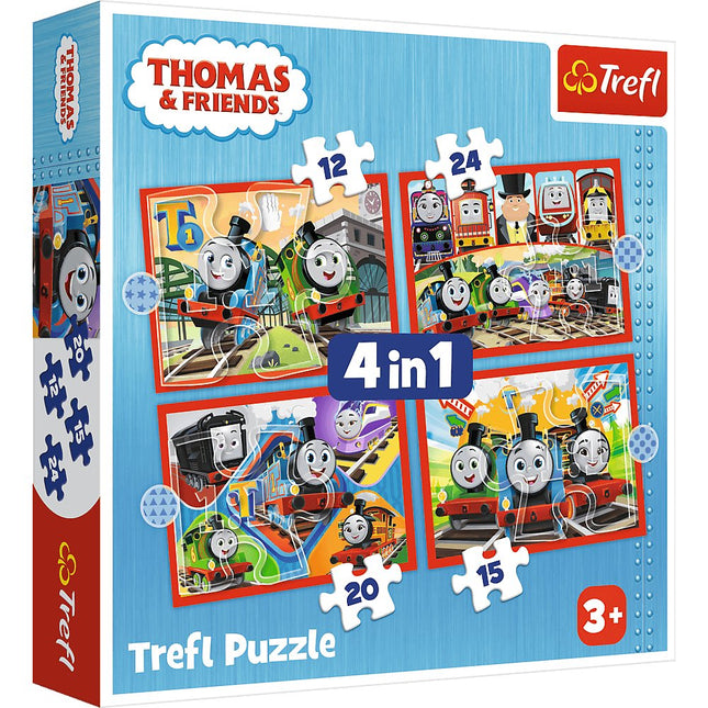 Puzzle Trefl Thomas & Friends sada 4 v 1