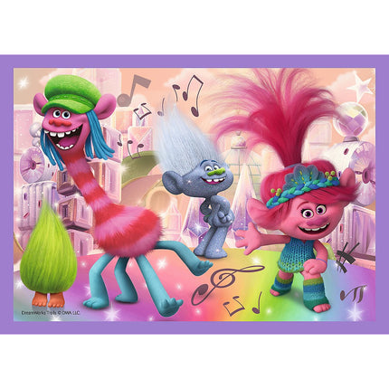 Trefl Trolls Puzzle 4-in-1 Set
