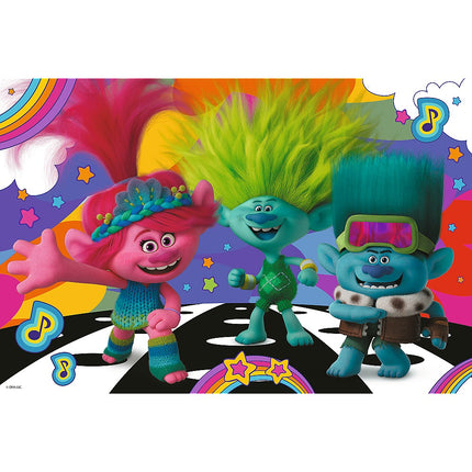 Puzzle Trefl Trolls 3 100 dílků