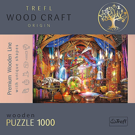 Dřevěné puzzle Trefl kouzelná komnata 1000 dílků