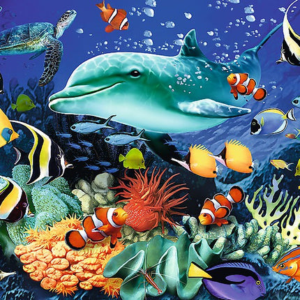 Trefl Wooden Puzzle Sea Life 500+1 Pcs