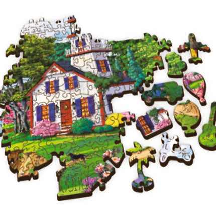 Trefl Wooden Puzzle Summer Haven 500+1 Pcs