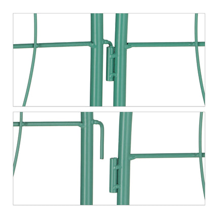 Treláž 150 cm, sada 2 ks, zelená
