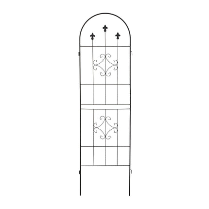 Trellis 180 cm set of 2 black