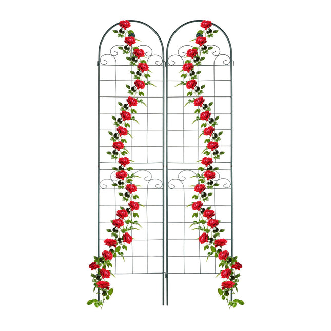 Treláž 220 cm, sada 2 ks, zelená