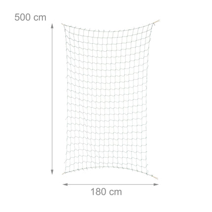Síť na popínavé rostliny 180 x 500 cm, sada 3 ks