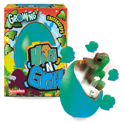 Hračka Triceratops Mini Hatch 'N' Grow s interaktivními funkcemi