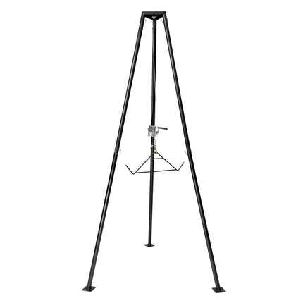 Tripod Deer Hoist, Manual Winch, Gambrel, 500 Lb