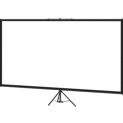 Tripod Projector Screen With Stand, 100 Inch 16:9 4K