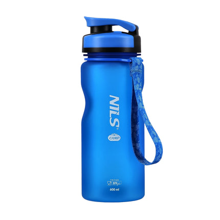 Láhev na vodu Tritan, 600 ml, modrá