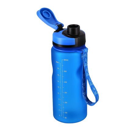 Láhev na vodu Tritan, 600 ml, modrá