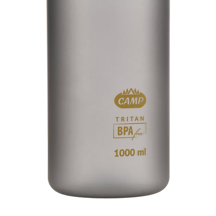 Láhev na vodu Tritan, 1000 ml, šedá
