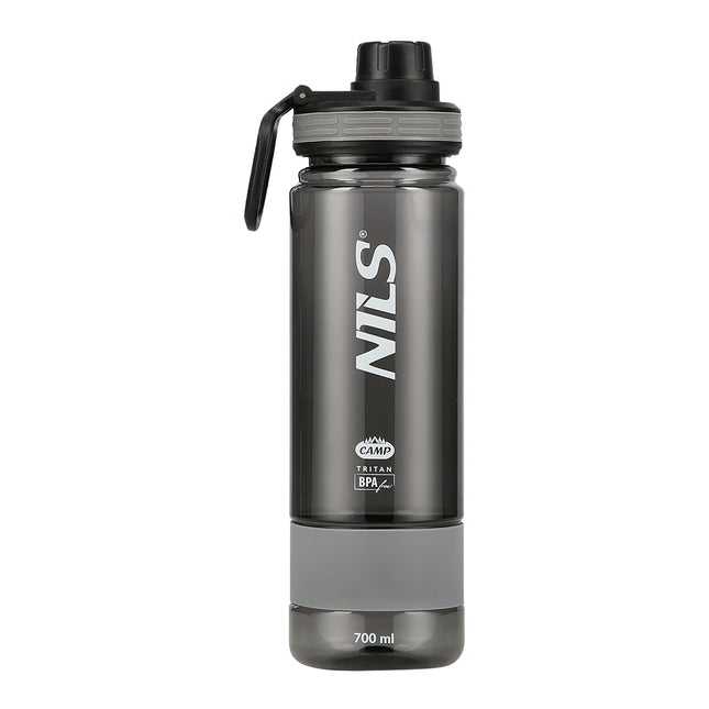 Láhev na vodu Tritan, 700ml, šedá