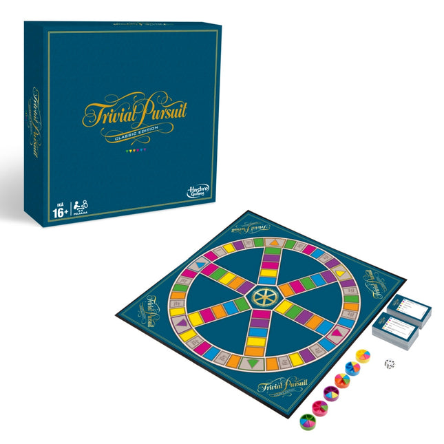 Trivial Pursuit Board Game (In Finnish Lang.)