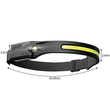 USB LED čelovka Trizand 21652