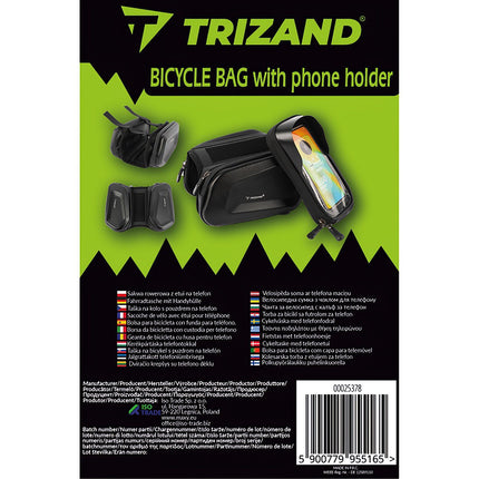 Brašna na kolo s pouzdrem na telefon Trizand 25378