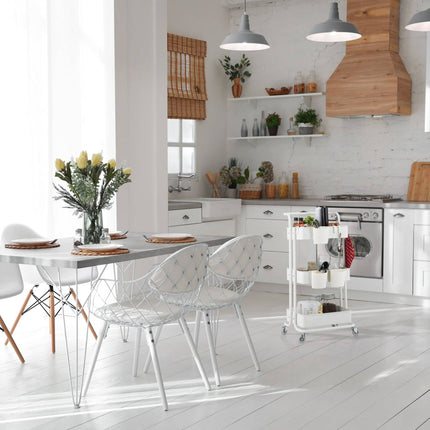 Trolley with 3 shelves