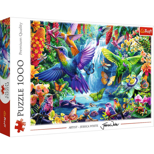 Tropical Hummingbirds Puzzle, 1000 Pieces for Adults