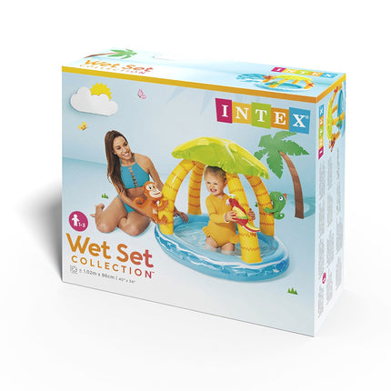 Tropical Island Baby Pool