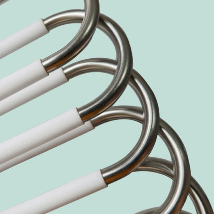 Trouser Hangers, Non-Slip, Space-Saving, 2 Pack