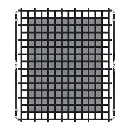 Truck Bed Cargo Net 120 x 105 in, 4 Adjustable Straps