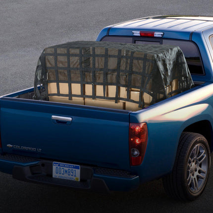 Truck Bed Cargo Net 120 x 105 in, 4 Adjustable Straps