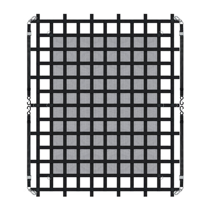 Truck Bed Cargo Net 96 x 81 in, 4 Adjustable Straps