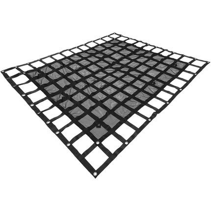 Truck Bed Cargo Net with Mesh, 8 x 6.7 ft, S-Hooks