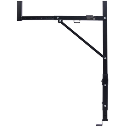 Truck Ladder Rack, 19–34 in Extendable, 250 lb Steel